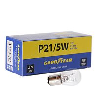Лампа Goodyear P21/5W 12V 21/5W BAY15d (короб.:10шт) 2конт.