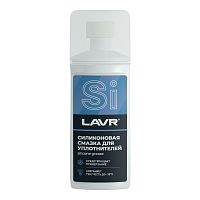 Силиконовая смазка LAVR 100 ml для уплот резинок с губкой LN1540