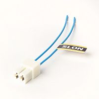 Колодка межжгутовая 2 контактная гнездовая серии 6.3, с проводами AX37201 (20)