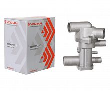 Термостат VOLRAM 21082-2110-2115 ; ПРИОРА; инж дв. 03-, 6 ПАТРУБКОВ; (+85°С) VR23116