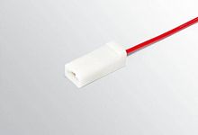 Колодка межжгутовая 1 контактная гнездовой серии 6.3, с проводами AX3710