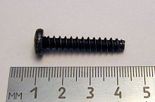 02  Саморез 4,9х31,8 цилин. черный (100)