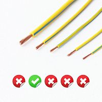 Провод ПВАМ 1,5 кв. мм., 5м. SLON 354