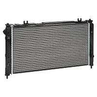 Радиатор охлаждения LUZAR 2190 Гранта с кондиционером (15-) тип KDAC  АКПП LRc 01194